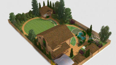 Фото - Планировка участка 15 соток с загородным домом: зонирование и этапы работ